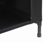 Casa para mascotas Manual Negro 110 x 75 x 90 cm Acero