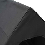 Casa para mascotas Manual Negro 110 x 75 x 90 cm Acero