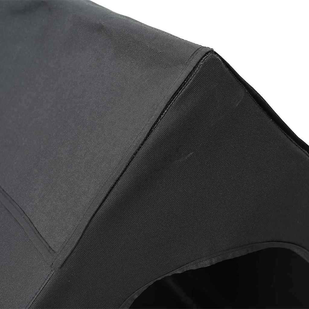 Casa para mascotas Manual Negro 110 x 75 x 90 cm Acero