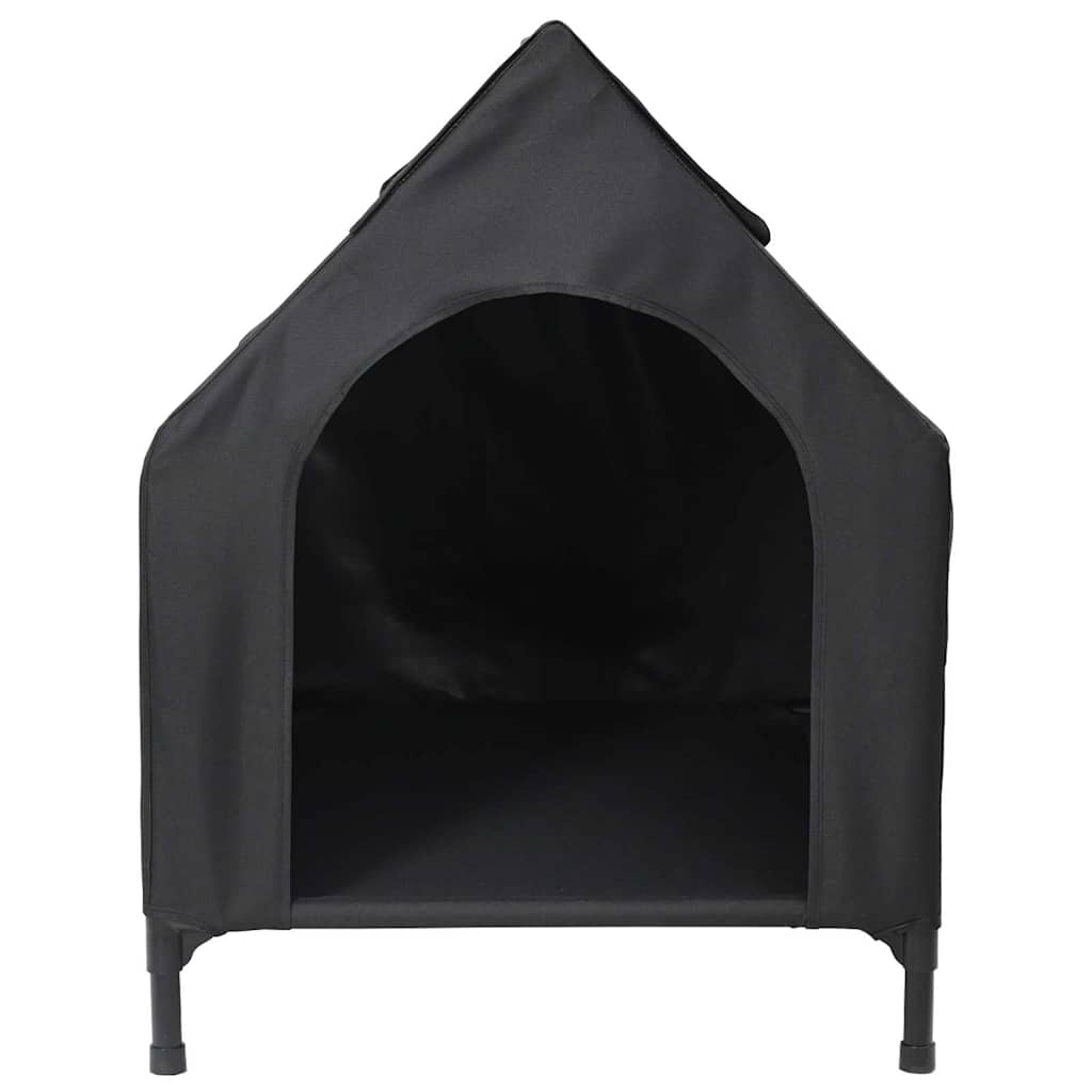 Casa para mascotas Manual Negro 110 x 75 x 90 cm Acero