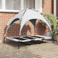 Cama para perro Manual Azul marino 122 x 93 x 106,5 cm Acero