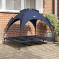 Cama para perro Manual Azul marino 122 x 93 x 106,5 cm Acero