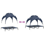 Cama para perro Manual Azul marino 122 x 93 x 106,5 cm Acero