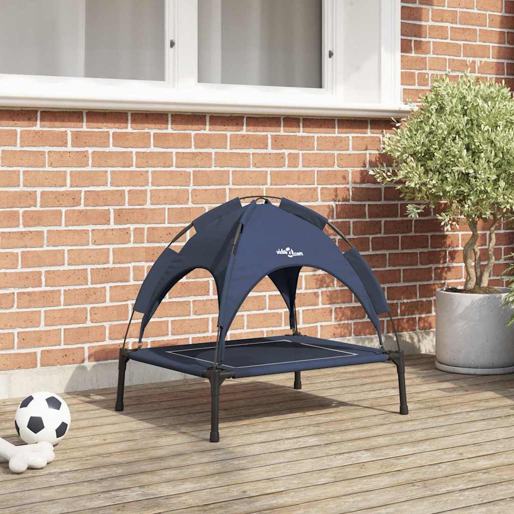 Dog bed Manual Navy blue 104 x 86 x 84.5 cm Steel