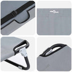 Cama para perro Manual Gris Claro 105 x 65 x 18 cm Acero