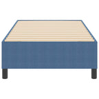 Cama de plataforma Azul 100 x 200 cm Tela de Pana