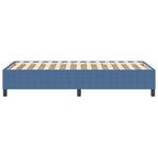 Cama de plataforma Azul 100 x 200 cm Tela de Pana