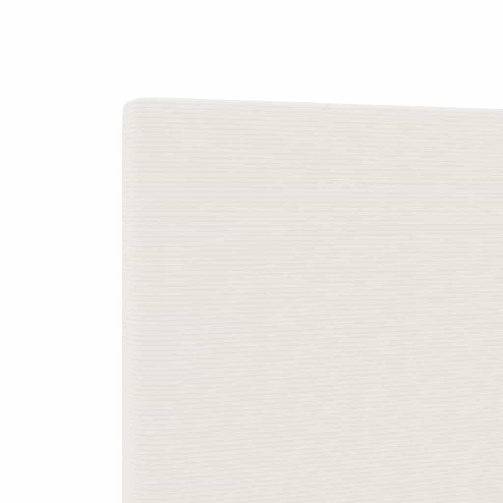 Cabecero Crema 100 cm Tela de Pana