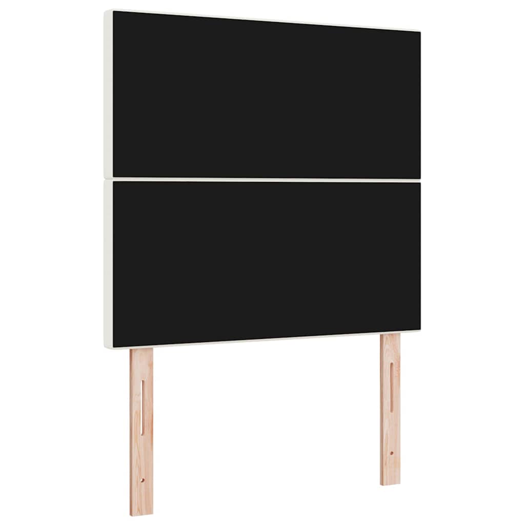 Cabecero Crema 100 cm Tela de Pana