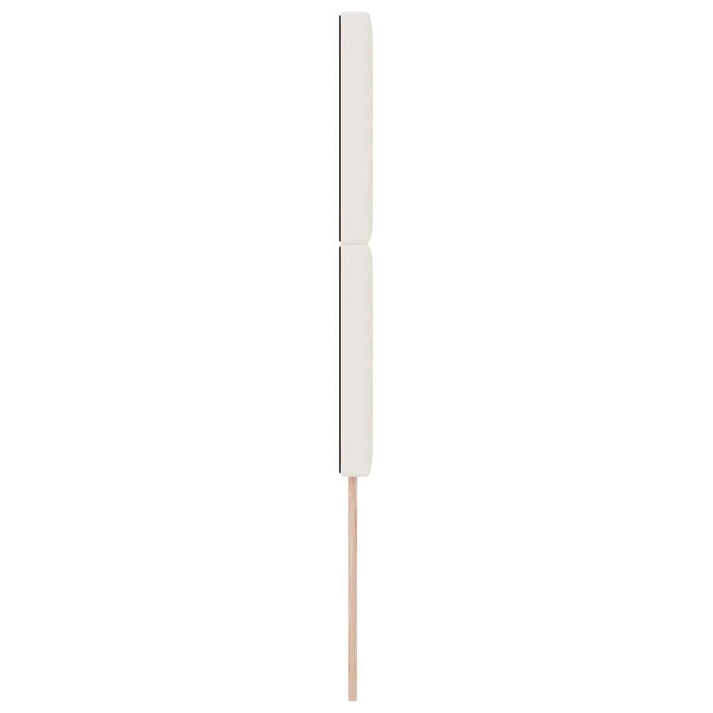 Cabecero Crema 100 cm Tela de Pana