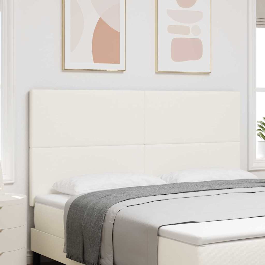 Cabecero Crema 100 cm Tela de Pana