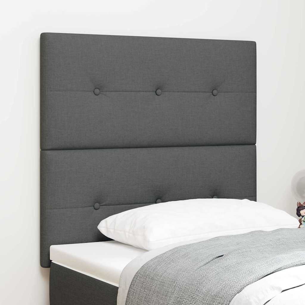 Cabecero Ajustable en Altura con cabecera Azul 100 cm tela
