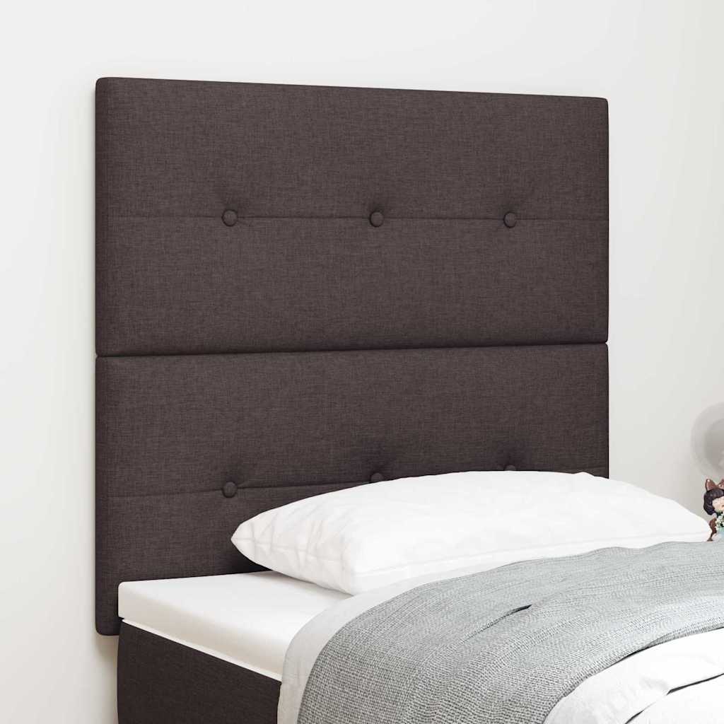 Cabecero Ajustable en Altura con cabecera Azul 100 cm tela