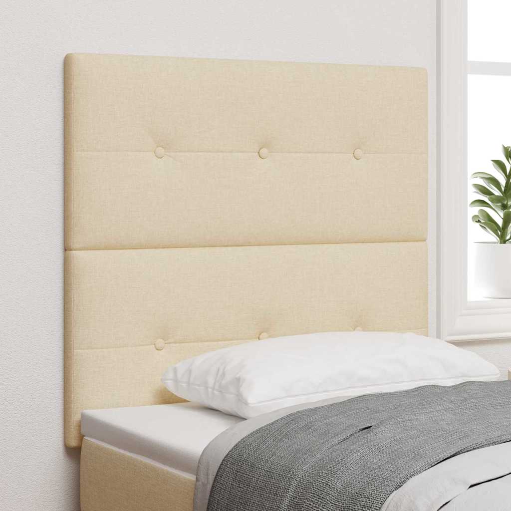 Cabecero Ajustable en Altura con cabecera Azul 100 cm tela