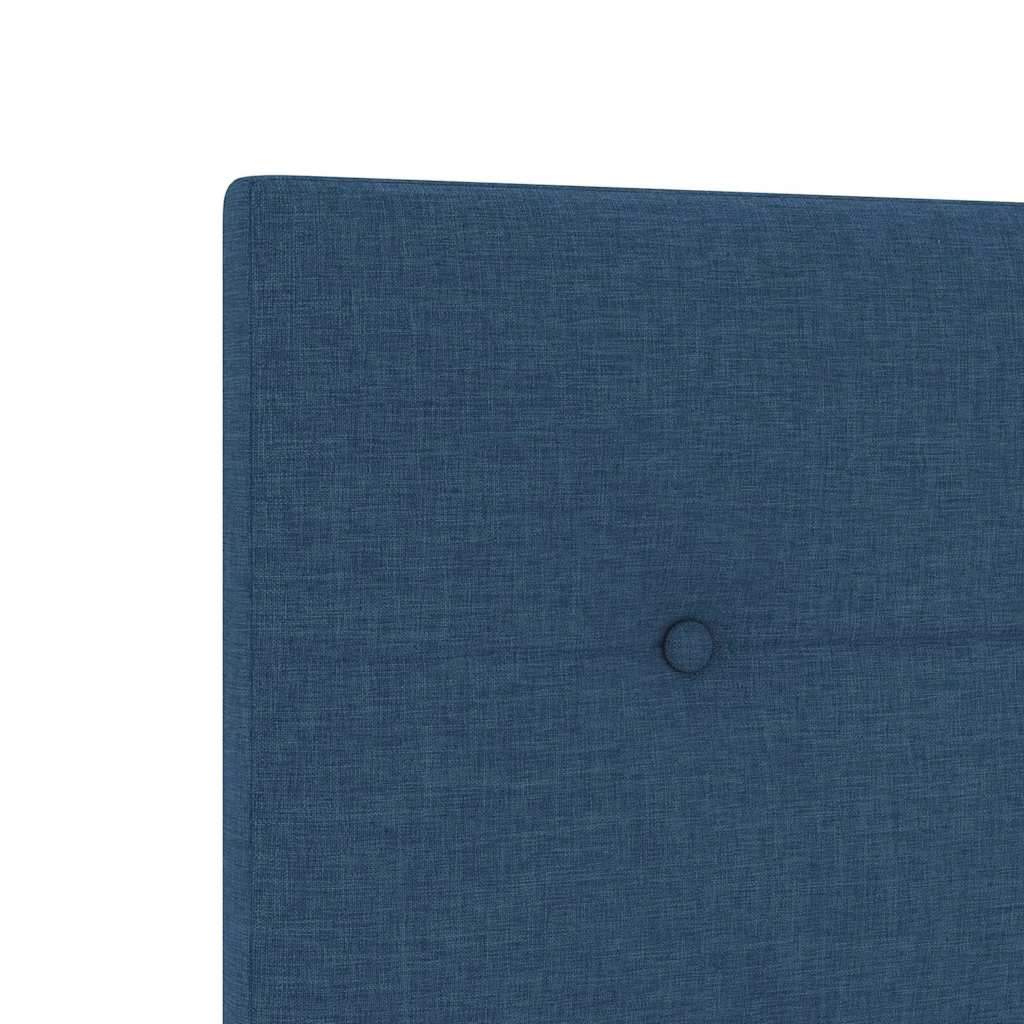 Cabecero Ajustable en Altura con cabecera Azul 100 cm tela