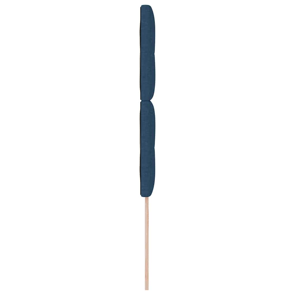 Cabecero Ajustable en Altura con cabecera Azul 100 cm tela