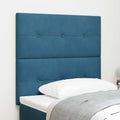 Cabecero Azul Oscuro 100 cm Terciopelo