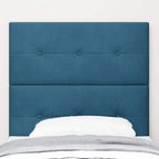 Cabecero Azul Oscuro 100 cm Terciopelo