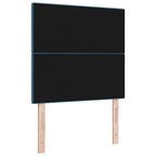 Cabecero Azul Oscuro 100 cm Terciopelo
