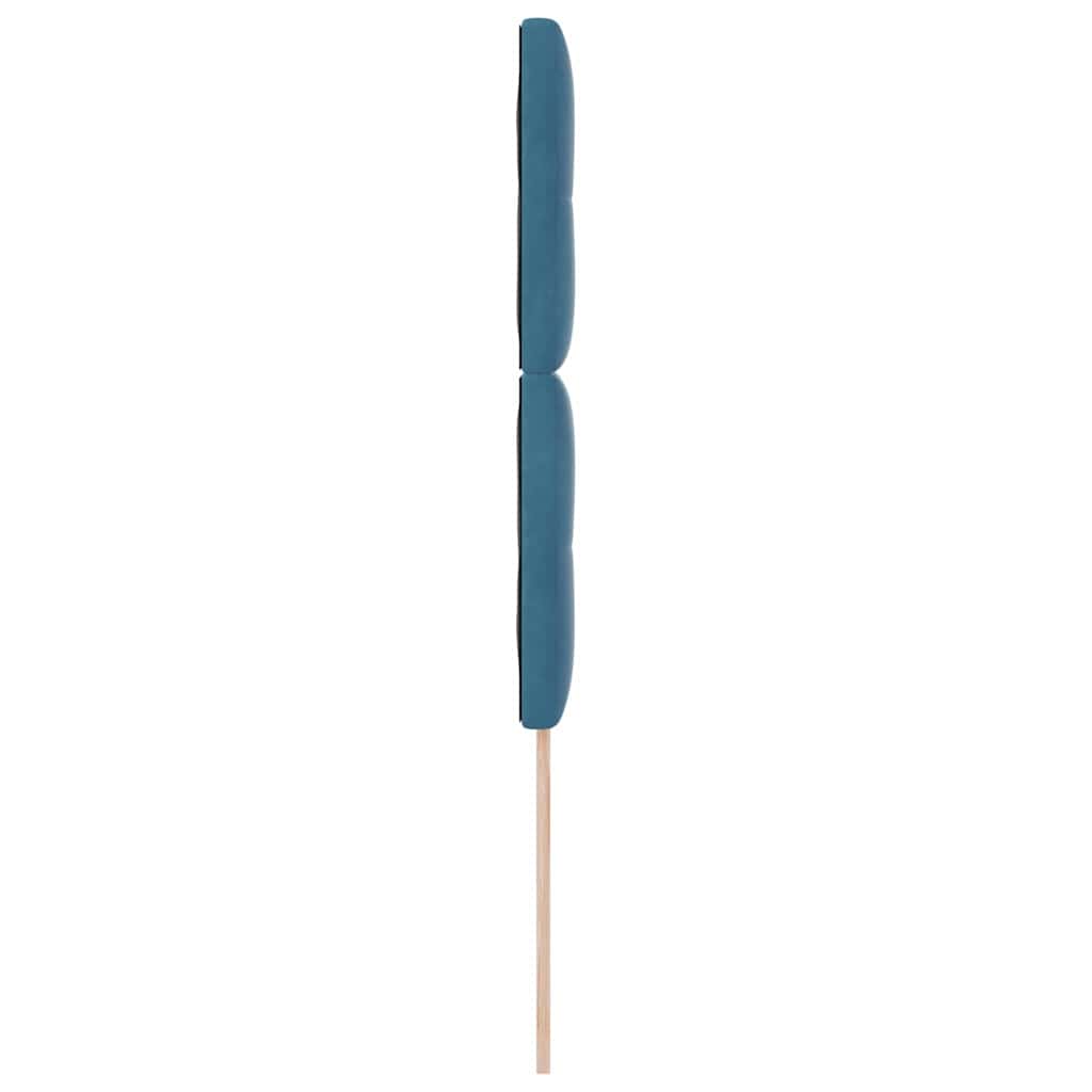 Cabecero Azul Oscuro 100 cm Terciopelo