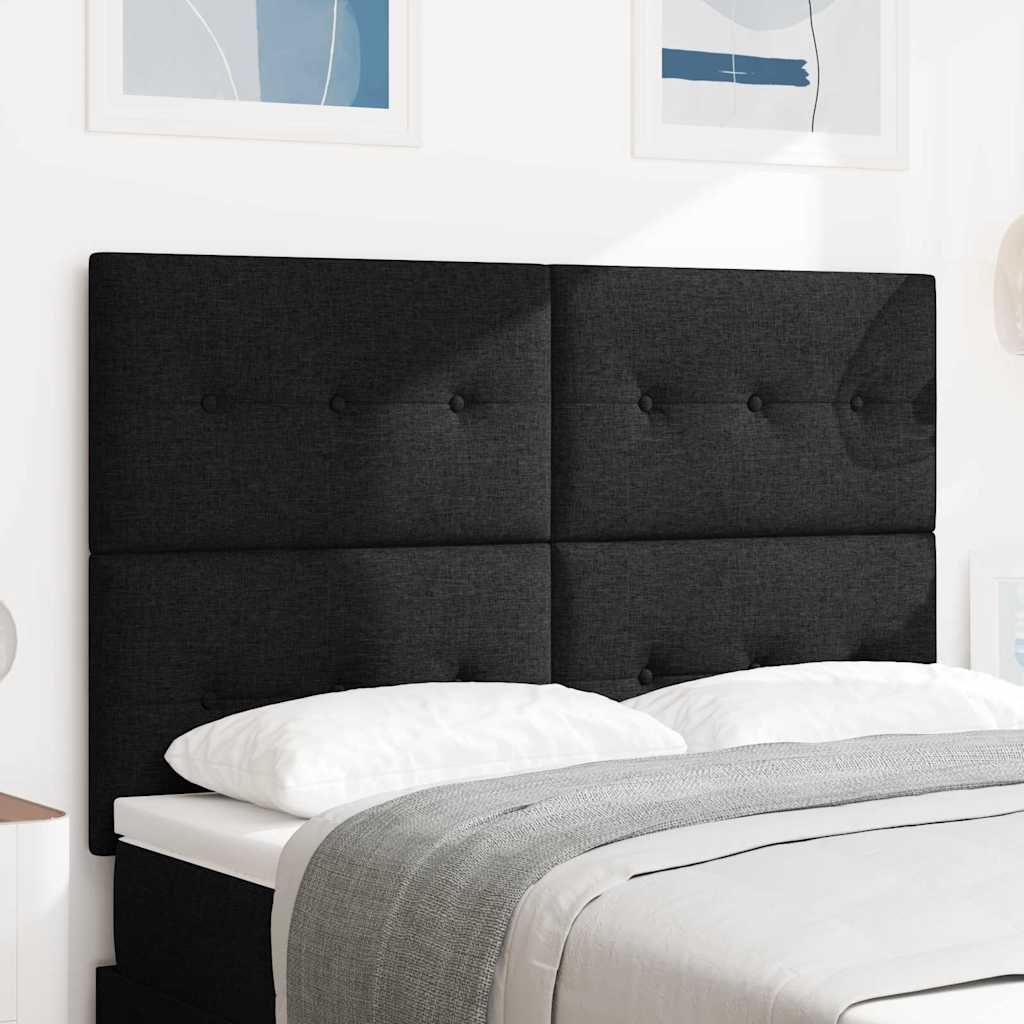 Cabecero Ajustable en Altura con cabecera Azul 100 cm tela