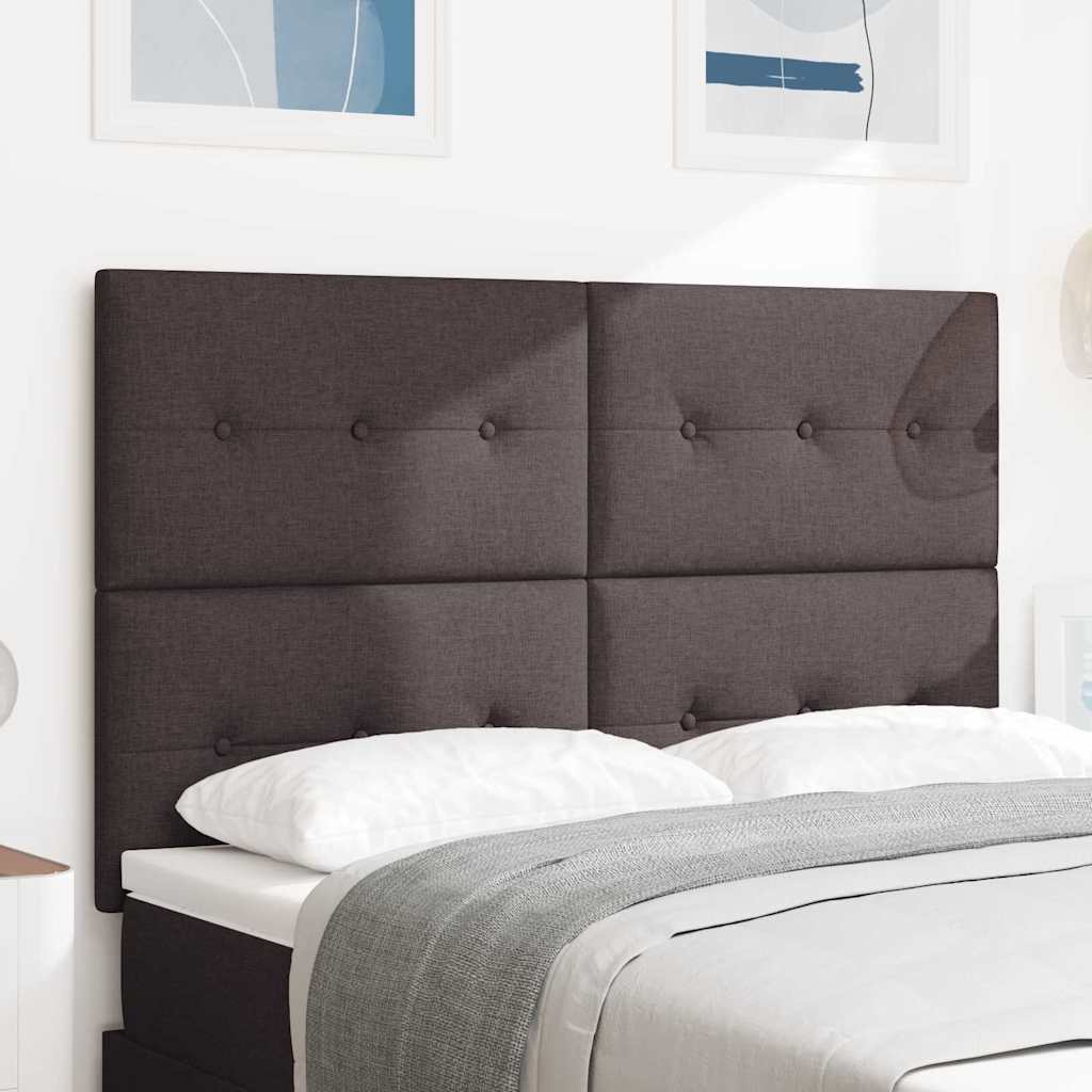 Cabecero Ajustable en Altura con cabecera Azul 100 cm tela