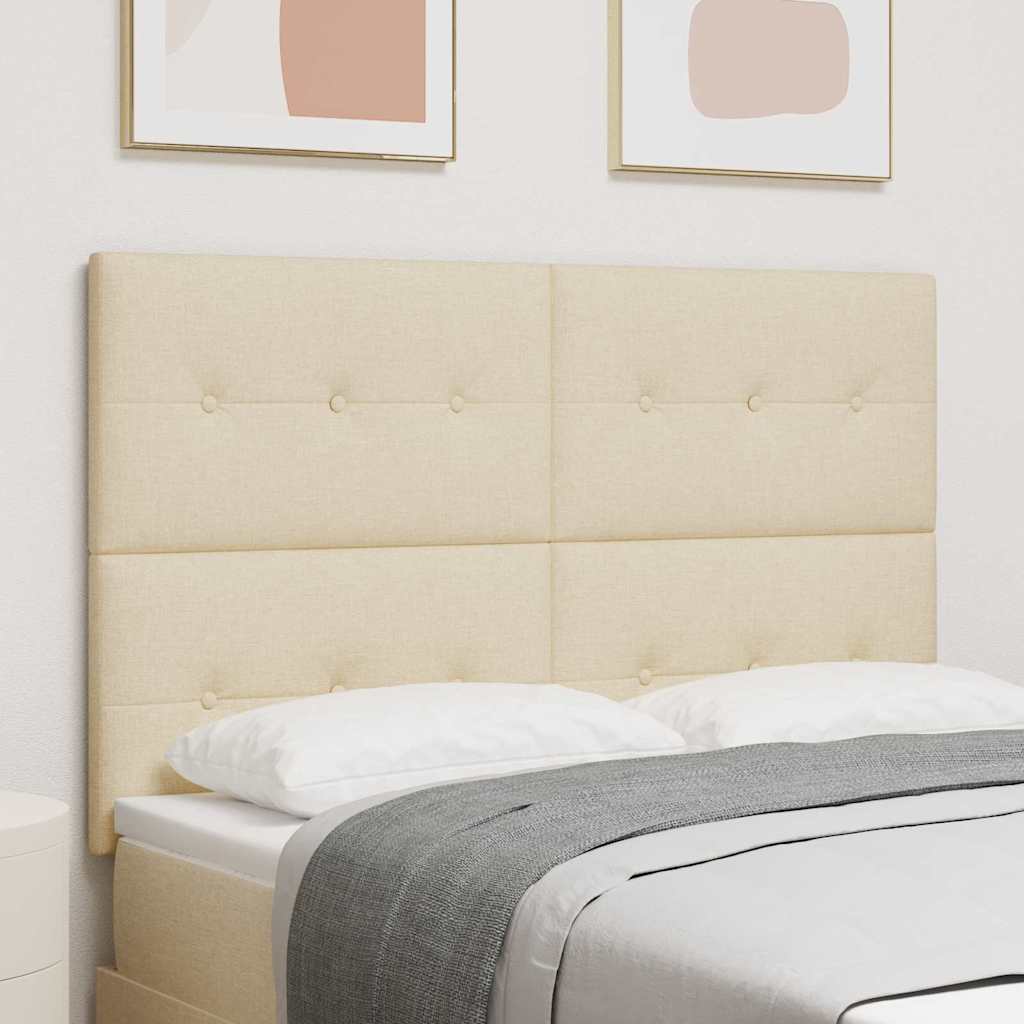 Cabecero Ajustable en Altura con cabecera Azul 100 cm tela