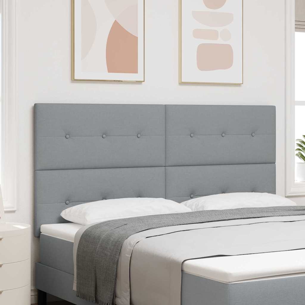 Cabecero Ajustable en Altura con cabecera Azul 100 cm tela