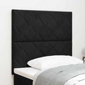 Cabecero Negro 100 cm Terciopelo