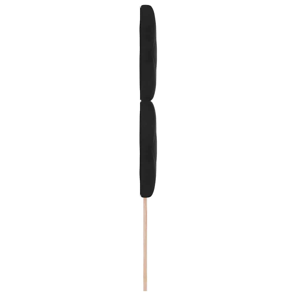 Cabecero Negro 100 cm Terciopelo