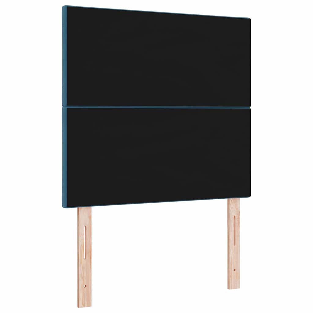 Cabecero Azul Oscuro 100 cm Terciopelo