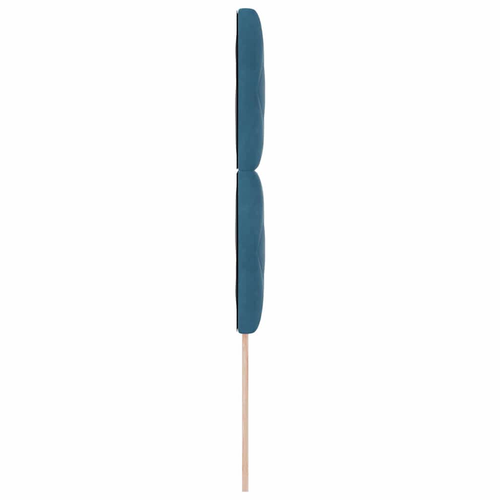 Cabecero Azul Oscuro 100 cm Terciopelo