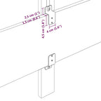 Cabecero LED con tiras LED Manual Azul 100 cm Terciopelo