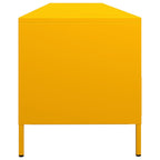 Mueble TV acero laminado en frío amarillo mostaza 202x39x43,5cm