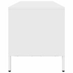 Mueble para TV acero laminado en frío blanco 202x39x43,5 cm