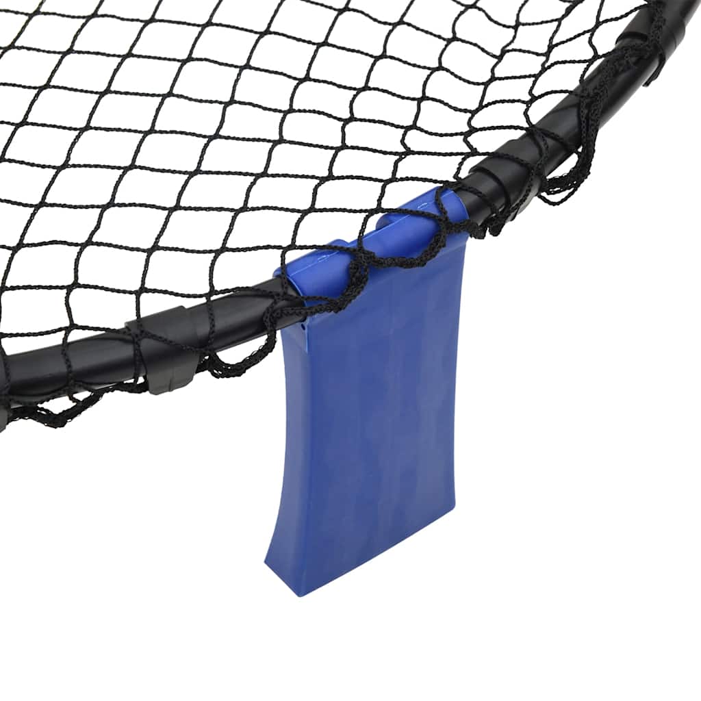 Juego de red redonda 3 pelotas y bomba extra Ø90x20 cm