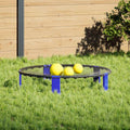 Juego de red redonda 3 pelotas y bomba extra Ø90x20 cm