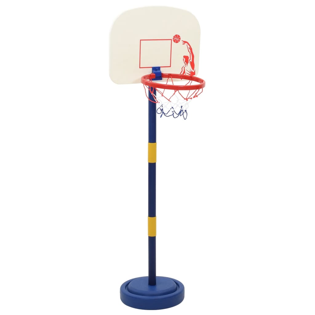 Canasta de baloncesto ajustable con pelota y bomba 90/121 cm
