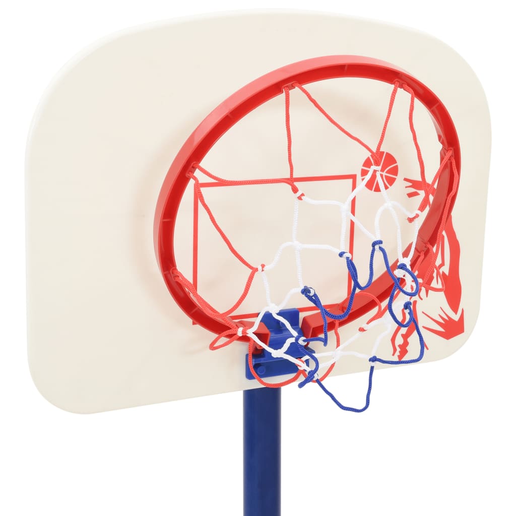 Canasta de baloncesto ajustable con pelota y bomba 90/121 cm