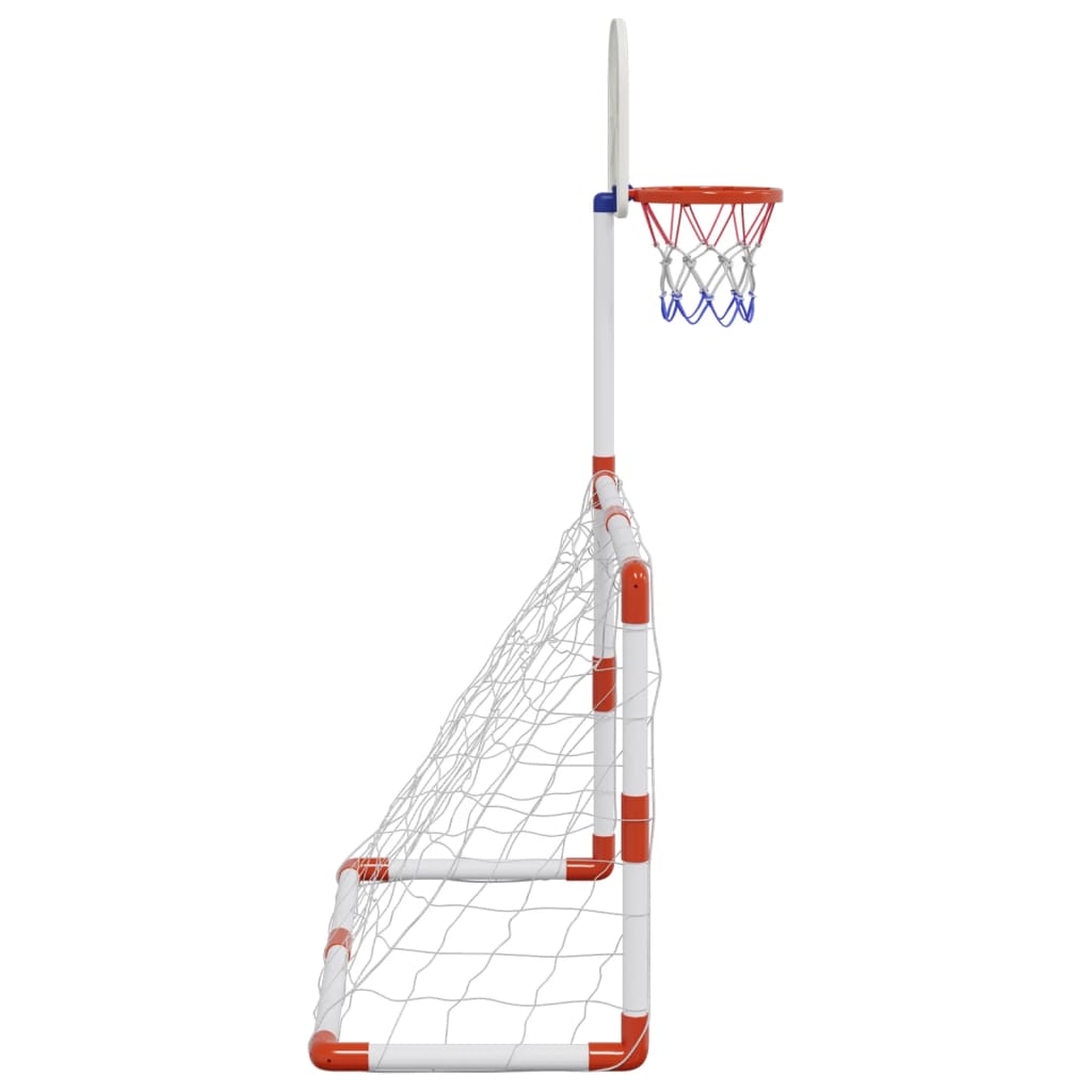 Juego infantil de fútbol y baloncesto con balones 98x50x70 cm