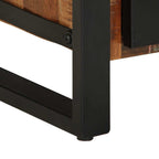 Juego de muebles de baño 2 pcs Madera sólida recuperada
