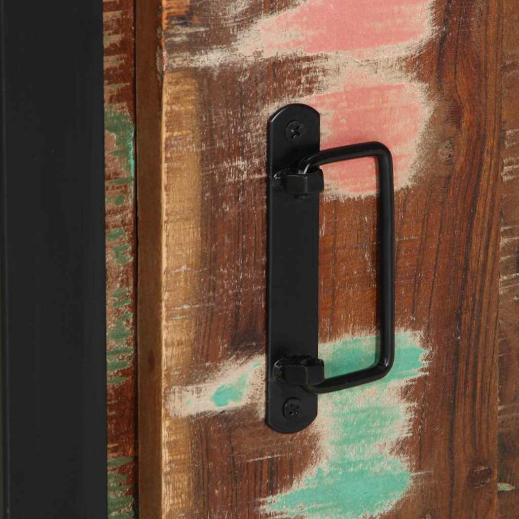 Juego de muebles de baño 3 pcs Madera sólida recuperada