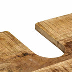 Juego de muebles de baño con cajón 3 pcs Madera de mango maciza