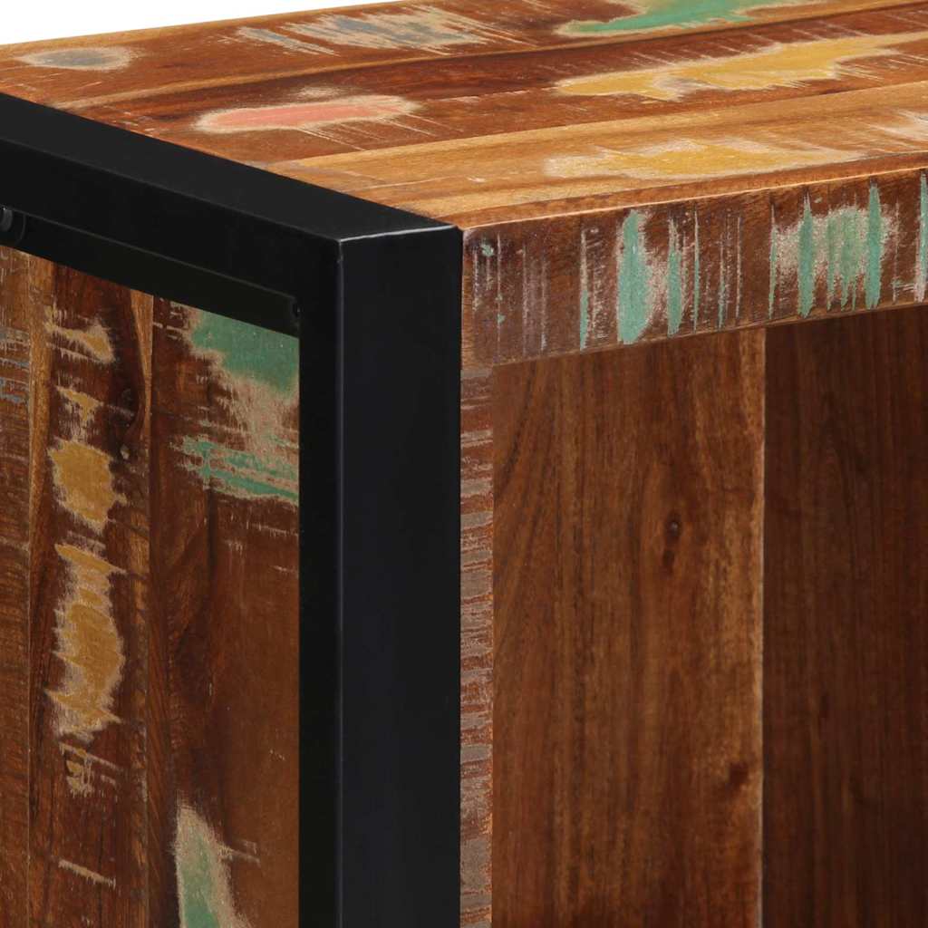 Juego de muebles de baño 3 pcs Madera sólida recuperada