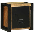 Juego de muebles de baño con cajón 4 pcs Madera de mango maciza