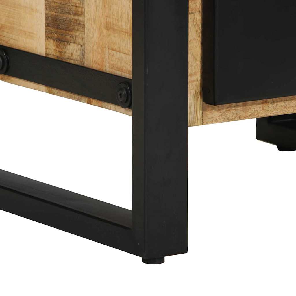 Juego de muebles de baño con cajón 4 pcs Madera de mango maciza