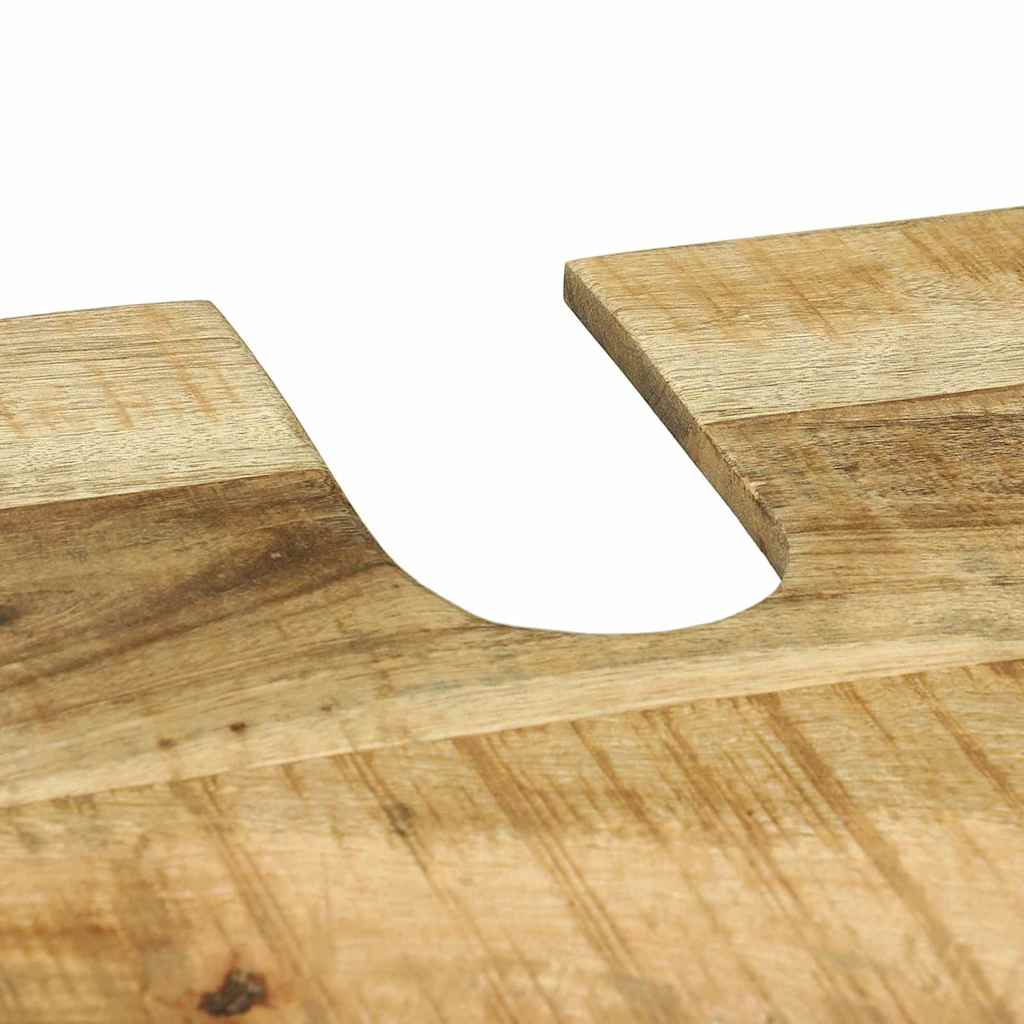 Juego de muebles de baño con cajón 4 pcs Madera de mango maciza