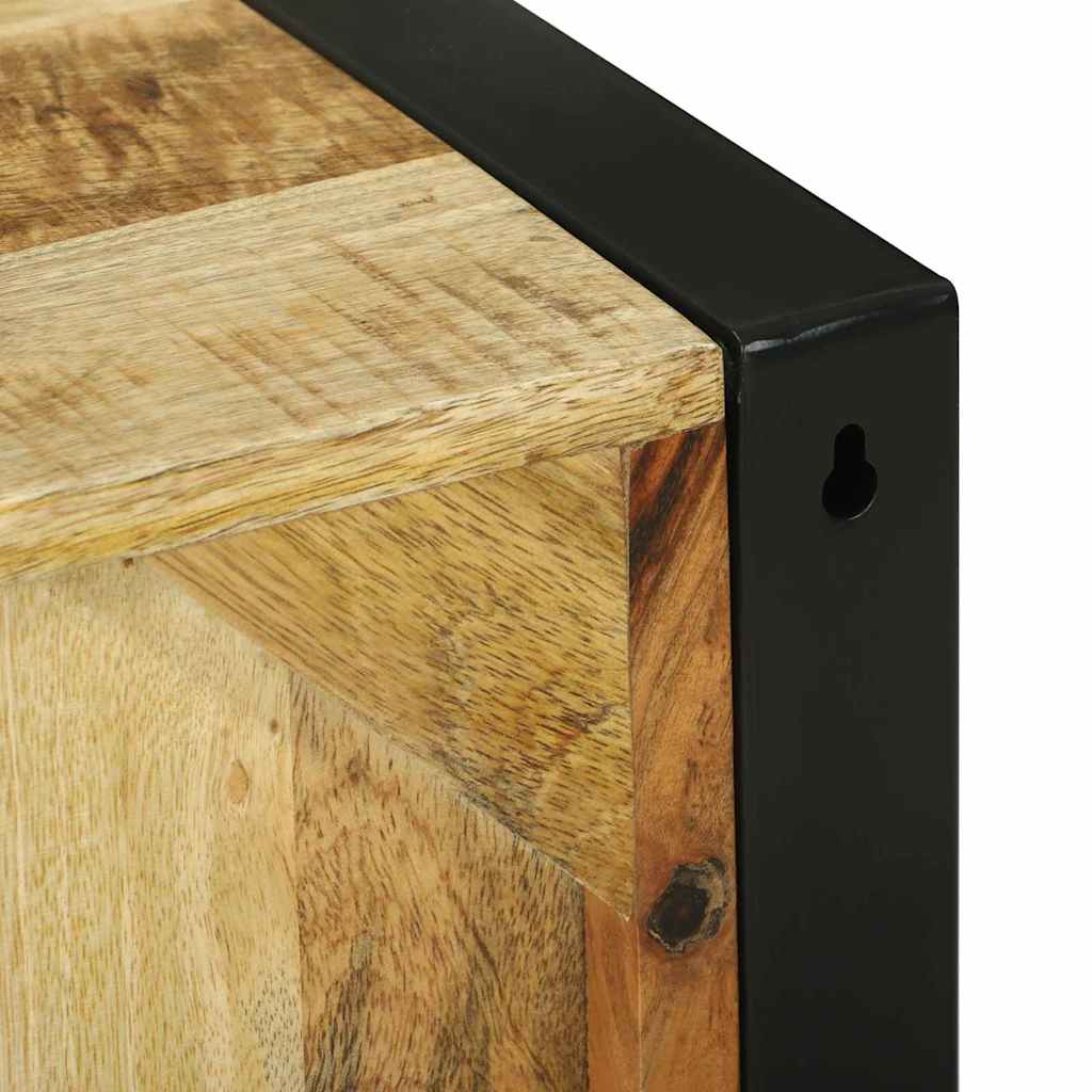 Juego de muebles de baño con cajón 4 pcs Madera de mango maciza