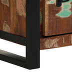 Juego de muebles de baño 4 pcs Madera sólida recuperada