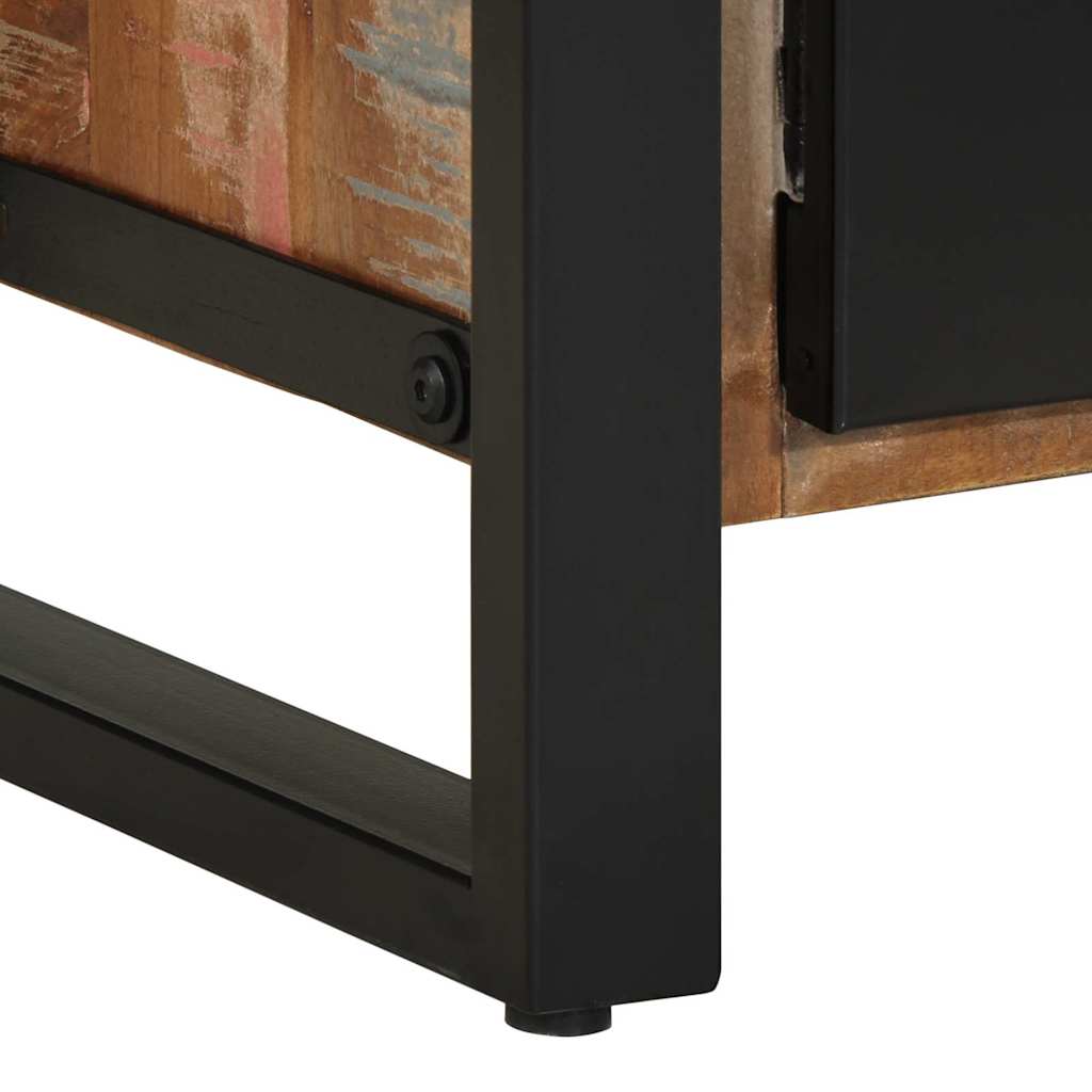 Juego de muebles de baño 4 pcs Madera sólida recuperada